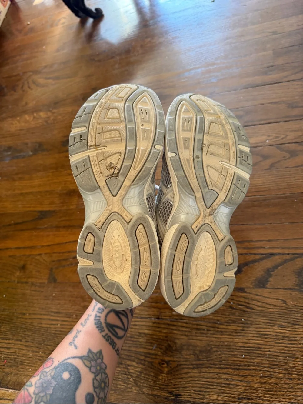 Asics running shoes